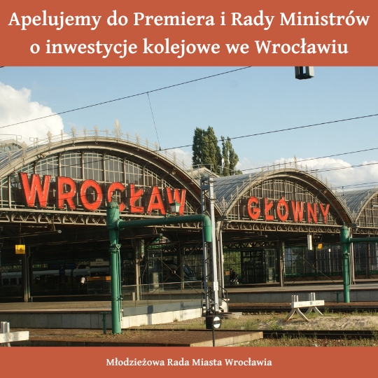 Apele dotyczące modernizacji Wrocławskiego Węzła Kolejowego